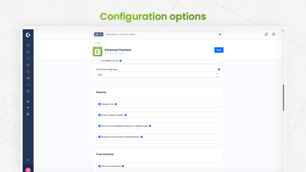 Advanced Checkout – preview